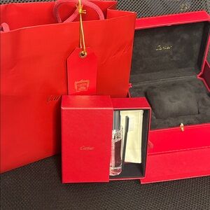 Cartier Luxurious Red Packaging Set